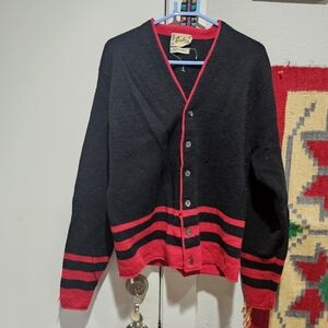 Vintage Naturally Distressed Barclay's Wool Sweater M/L